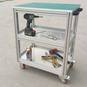 鋁型材規(guī)格不同，定制物料周轉(zhuǎn)車的承載力不同