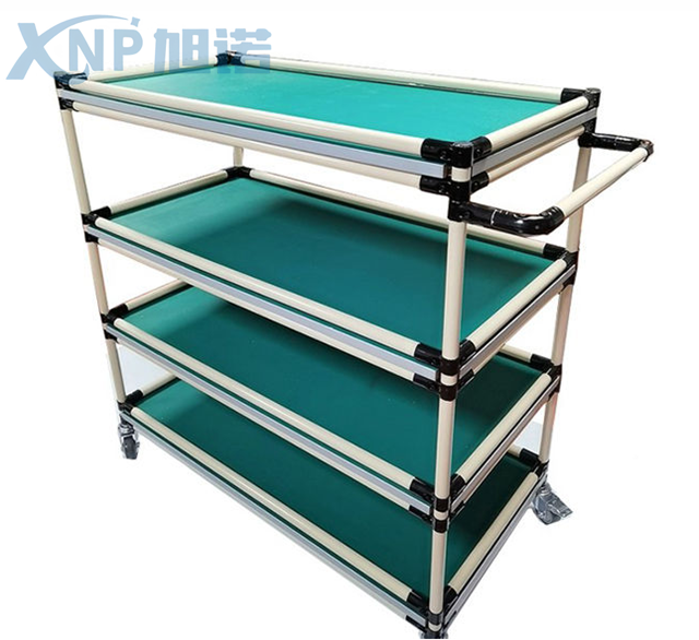 看完這4步，安裝鋁型材精益管周轉車其實很簡單