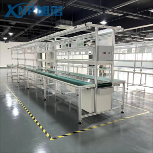 組裝鋁型材流水線工作臺(tái)，是內(nèi)連接好還是外連接好？